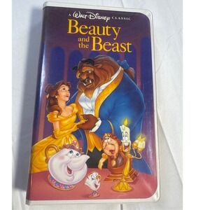 Disney Beauty and the Beast VHS Tape Walt Disney Classic Family Movie